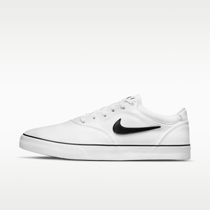 Nike SB Chron 2 Canvas - Λευκό/Λευκό/Μαύρο - 1