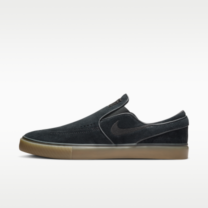 Nike SB Janoski+ Slip - Μαύρο/Μαύρο/Gum Light Brown/Μαύρο - 1