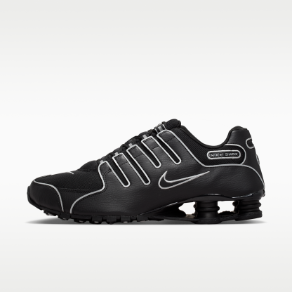 Nike Shox NZ - Μαύρο/Light Smoke Grey/Μαύρο - 1