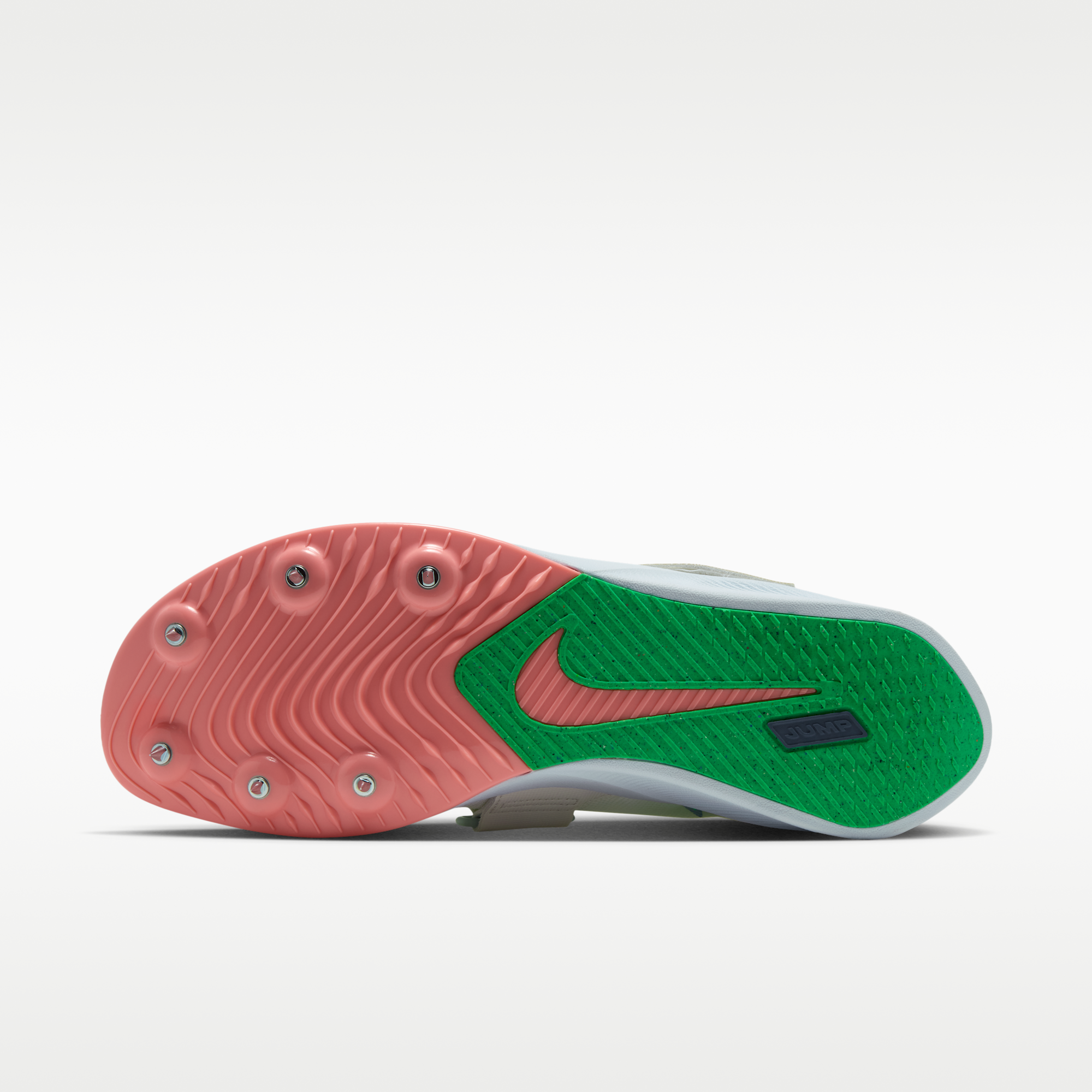 Nike Zoom Rival Jump - Summit White/Aluminum/Atomic Pink/Electro Green - 2