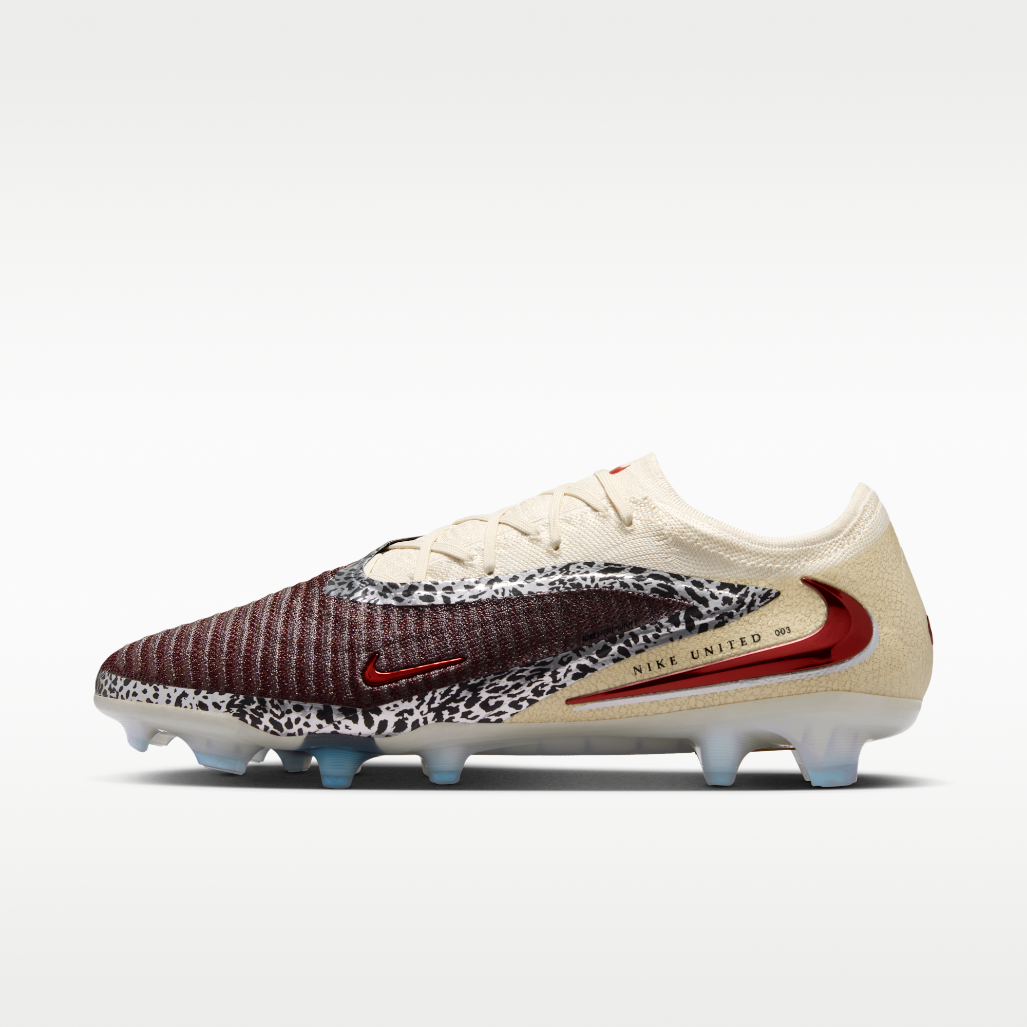 Nike United Phantom 6 Low Elite - Burgundy Crush/Fossil/University Red - 1