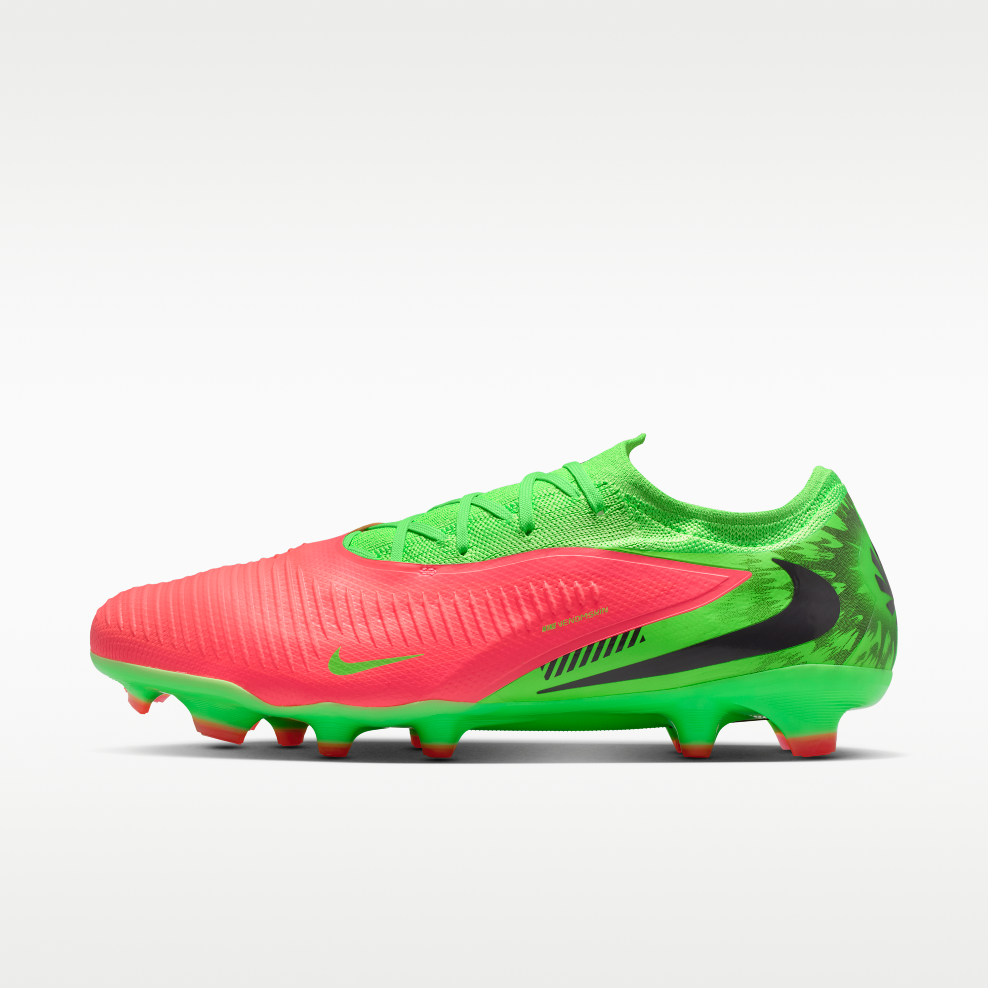 Nike Phantom 6 Low Pro "Erling Haaland" - Hot Punch/Green Strike/Μαύρο - 1