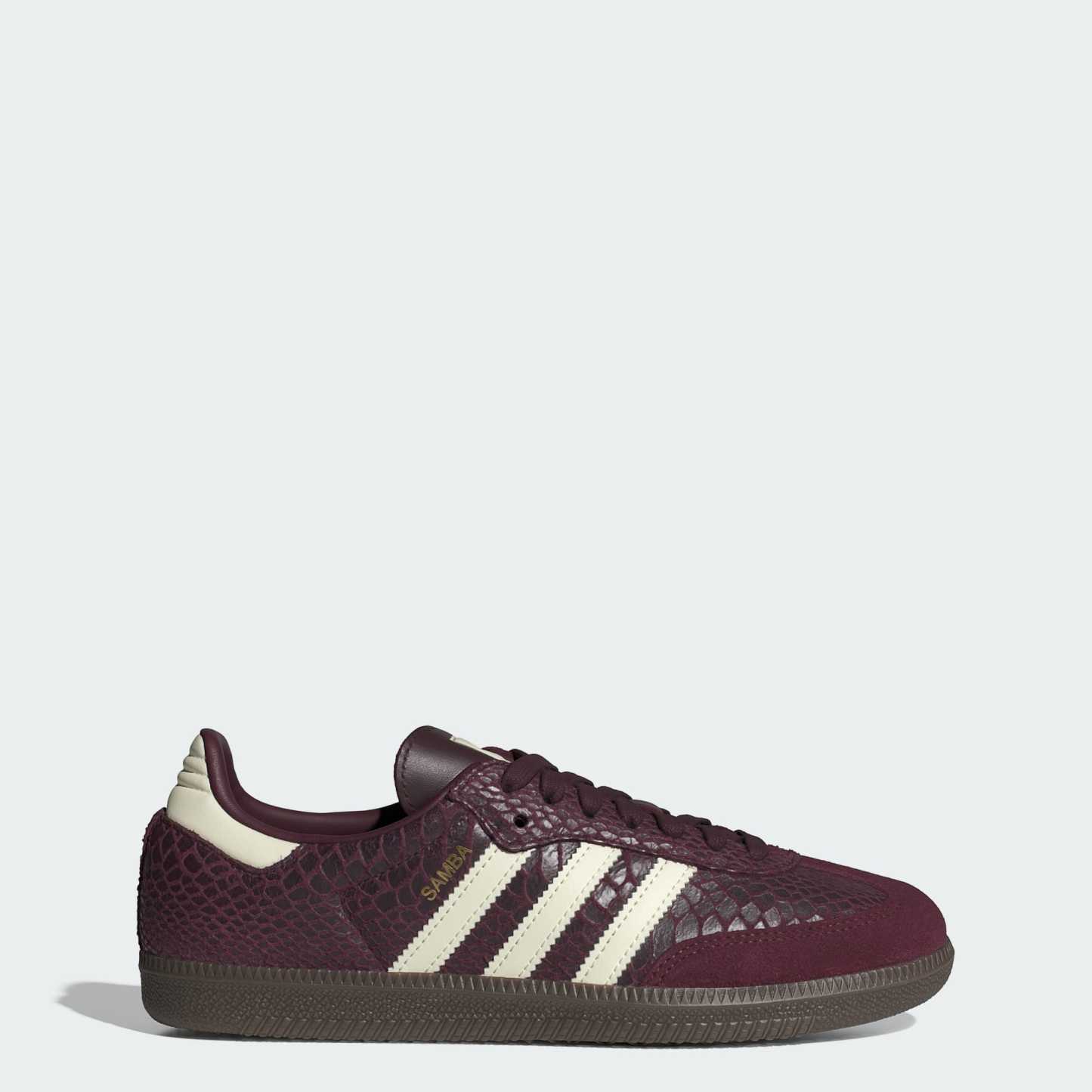 SAMBA OG ΠΑΠΟΥΤΣΙ – Maroon / Cream White / Gold Metallic – IH3979