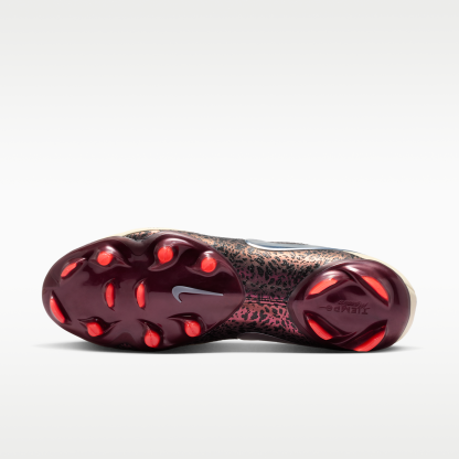 Nike United Tiempo Maestro Elite - Fossil/Burgundy Crush/Metallic Silver - 2