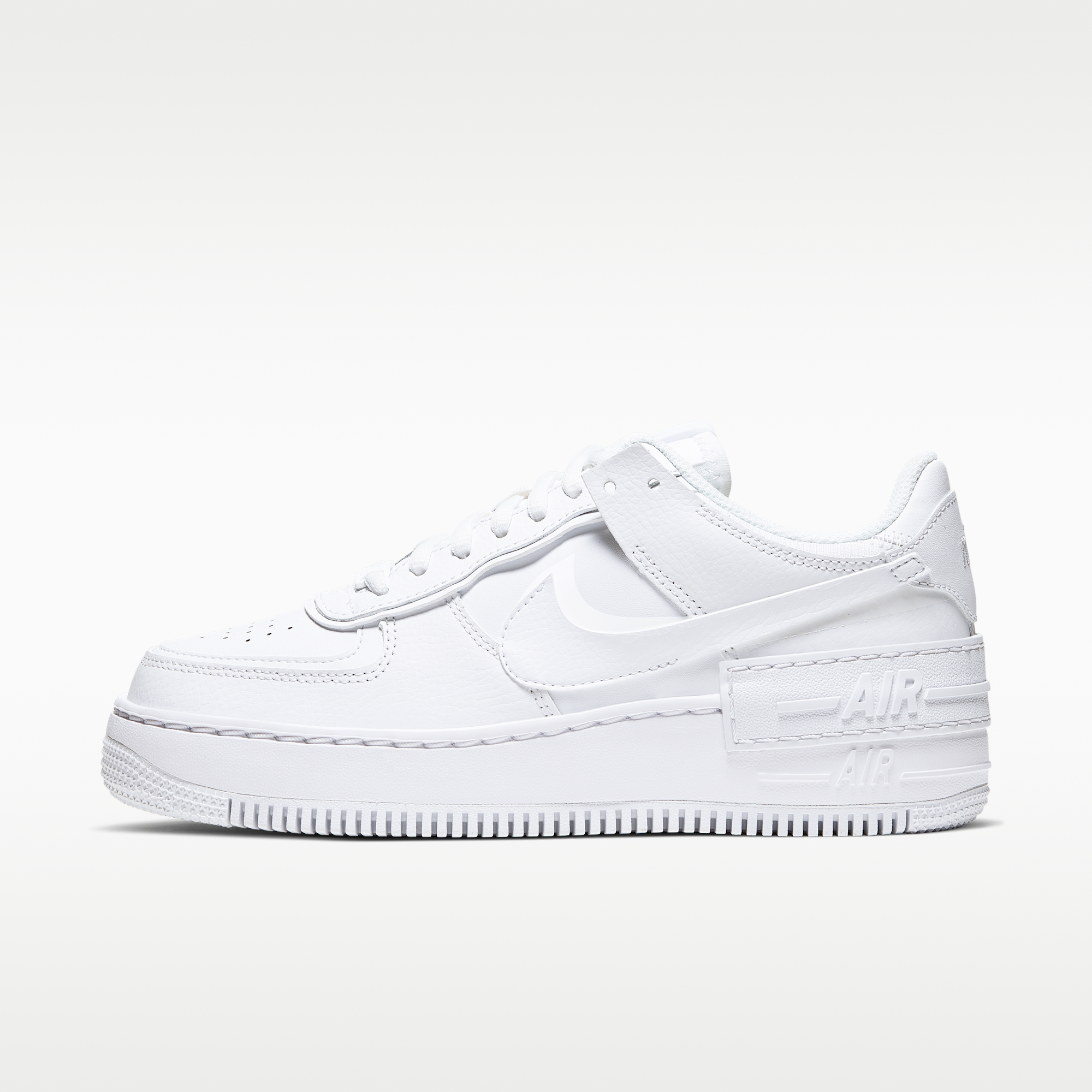 Nike Air Force 1 Shadow - Λευκό/Λευκό/Λευκό - 1