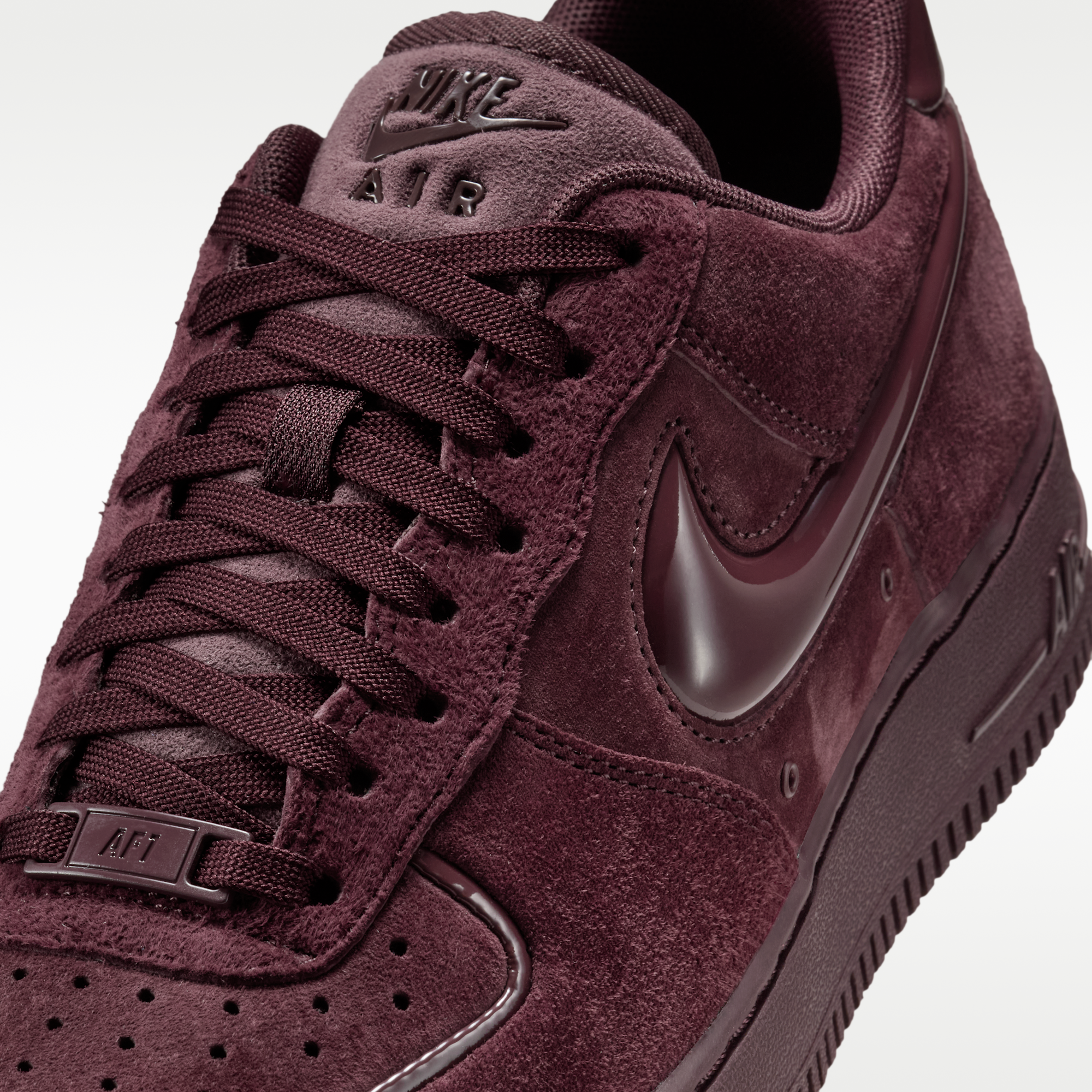 Nike Air Force 1 '07 - Burgundy Crush/Μαύρο/Burgundy Crush - 7