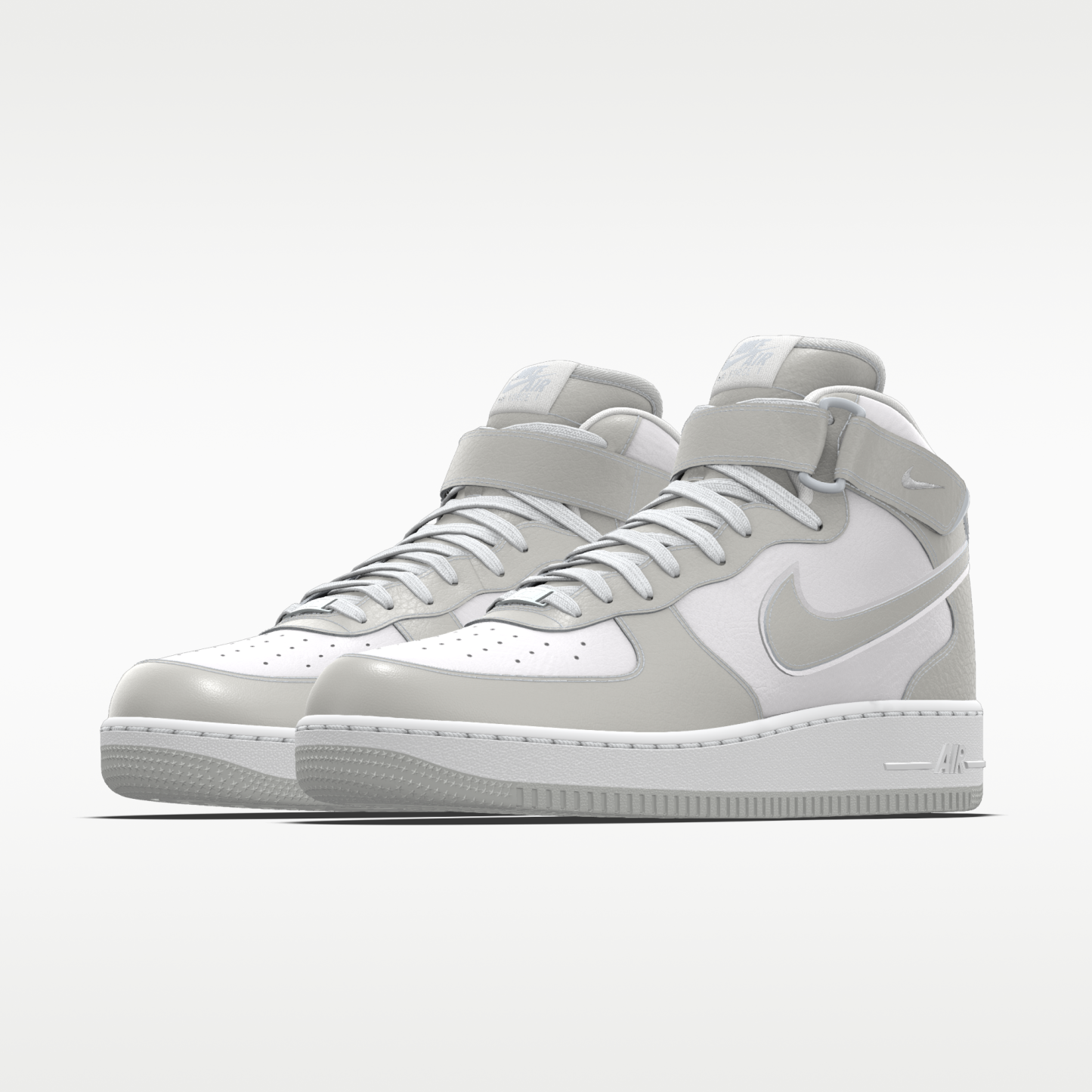 Nike Air Force 1 Mid By You - Πολύχρωμο/Πολύχρωμο/Πολύχρωμο (2120804569) - 2