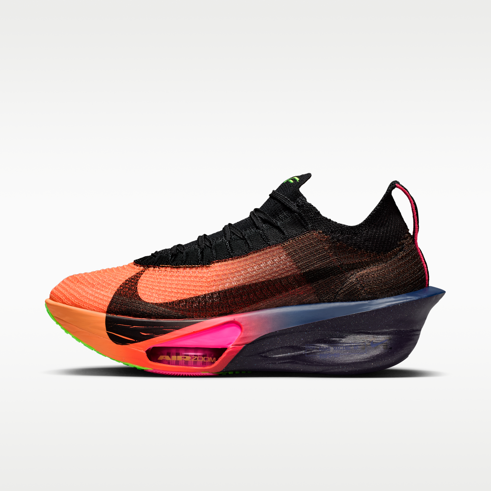 Nike Alphafly 3 Glam - Orange Pulse/Purple Dynasty/Electric Green/Μαύρο - 1