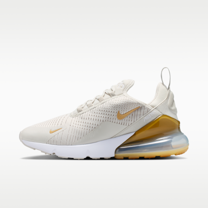 Nike Air Max 270 - Light Bone/Λευκό/Metallic Gold - 1