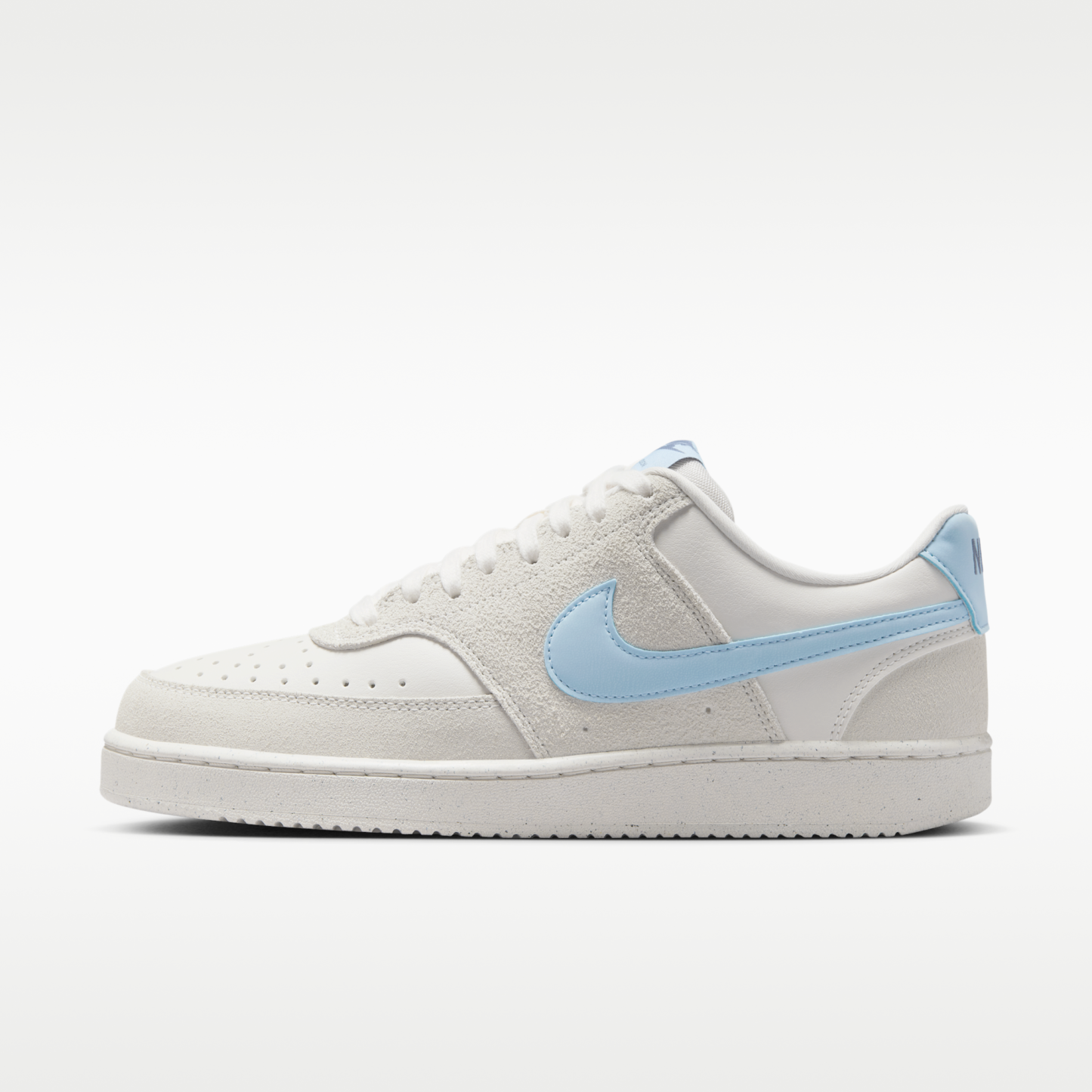 Nike Court Vision Low - Phantom/Light Bone/Diffused Blue/Psychic Blue - 1