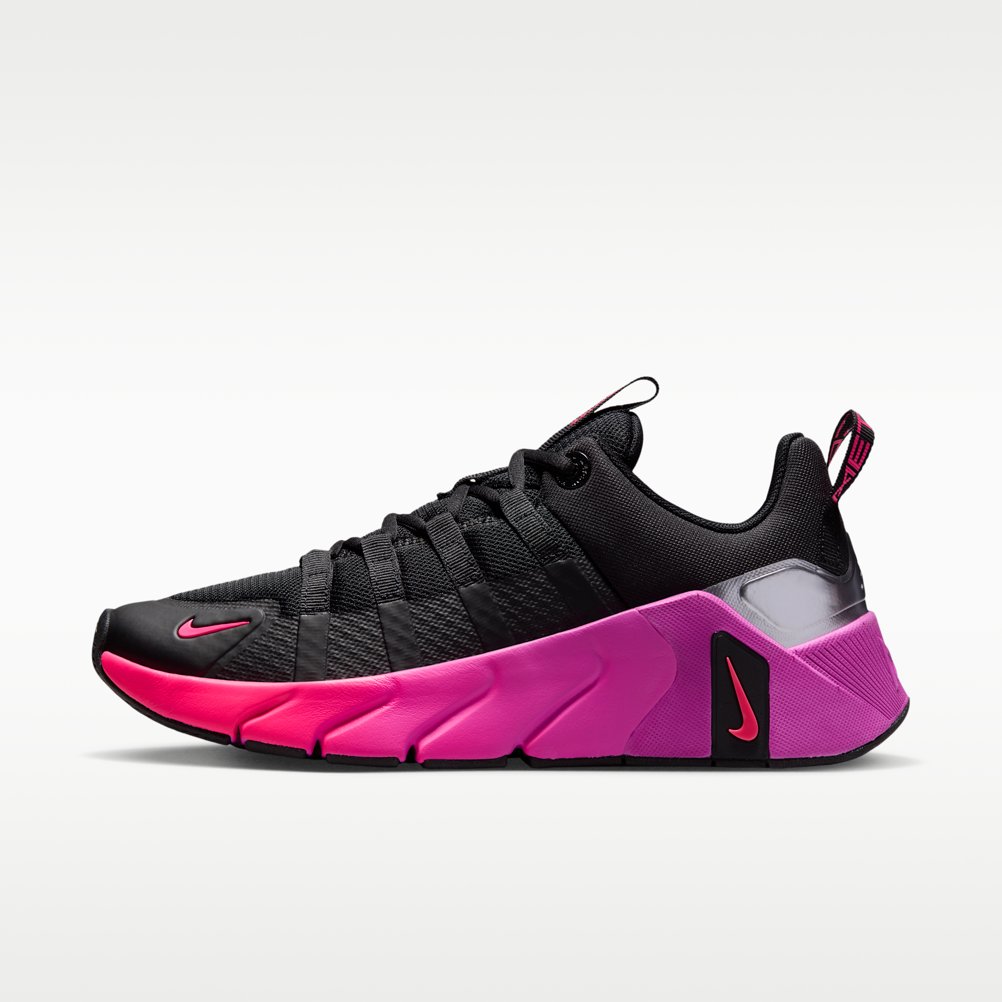 Nike Free Metcon 7 - Μαύρο/Hyper Pink/Metallic Cool Grey/Fuchsia Blast - 1