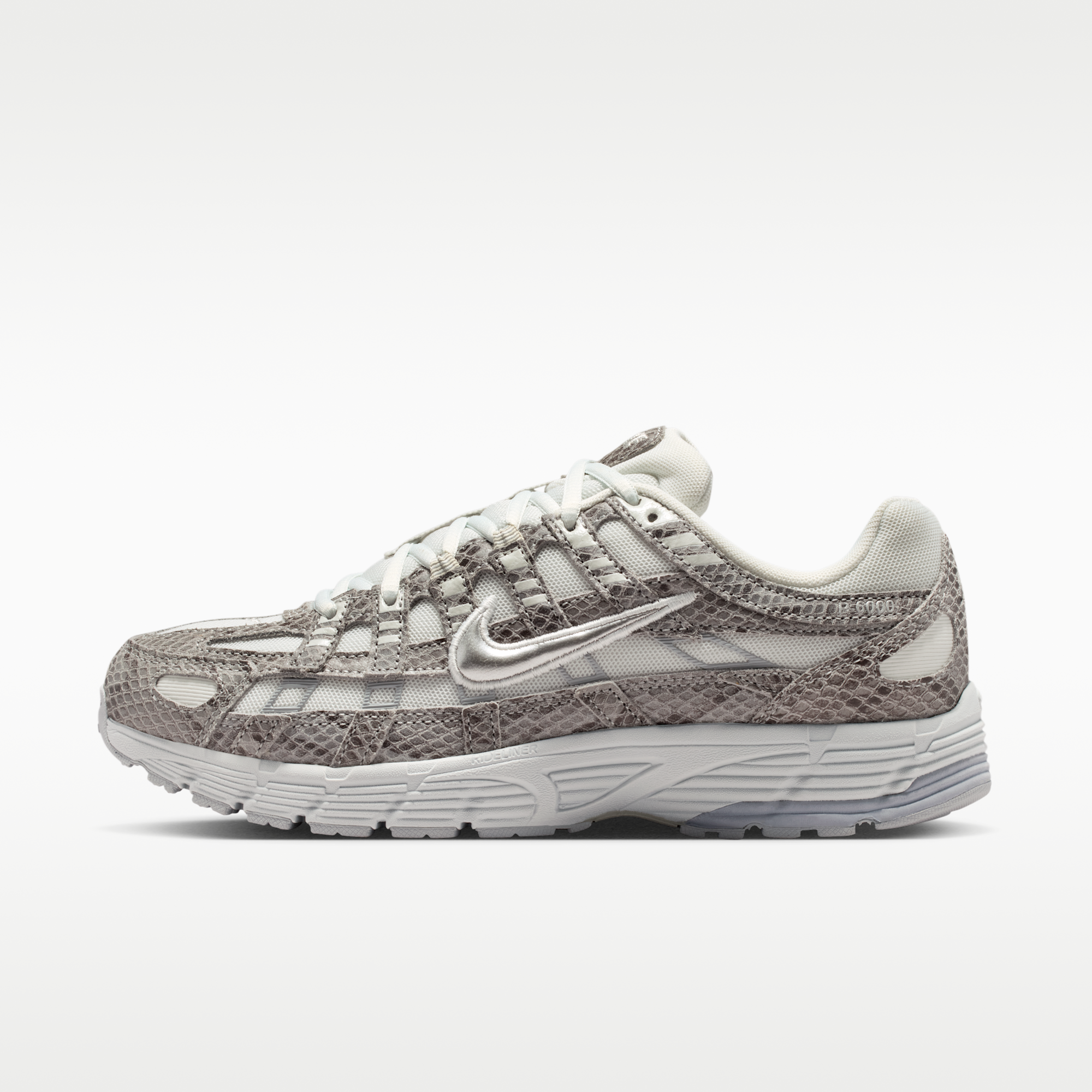 Nike P-6000 - Off White/Μαύρο/Cool Grey/Metallic Silver - 1