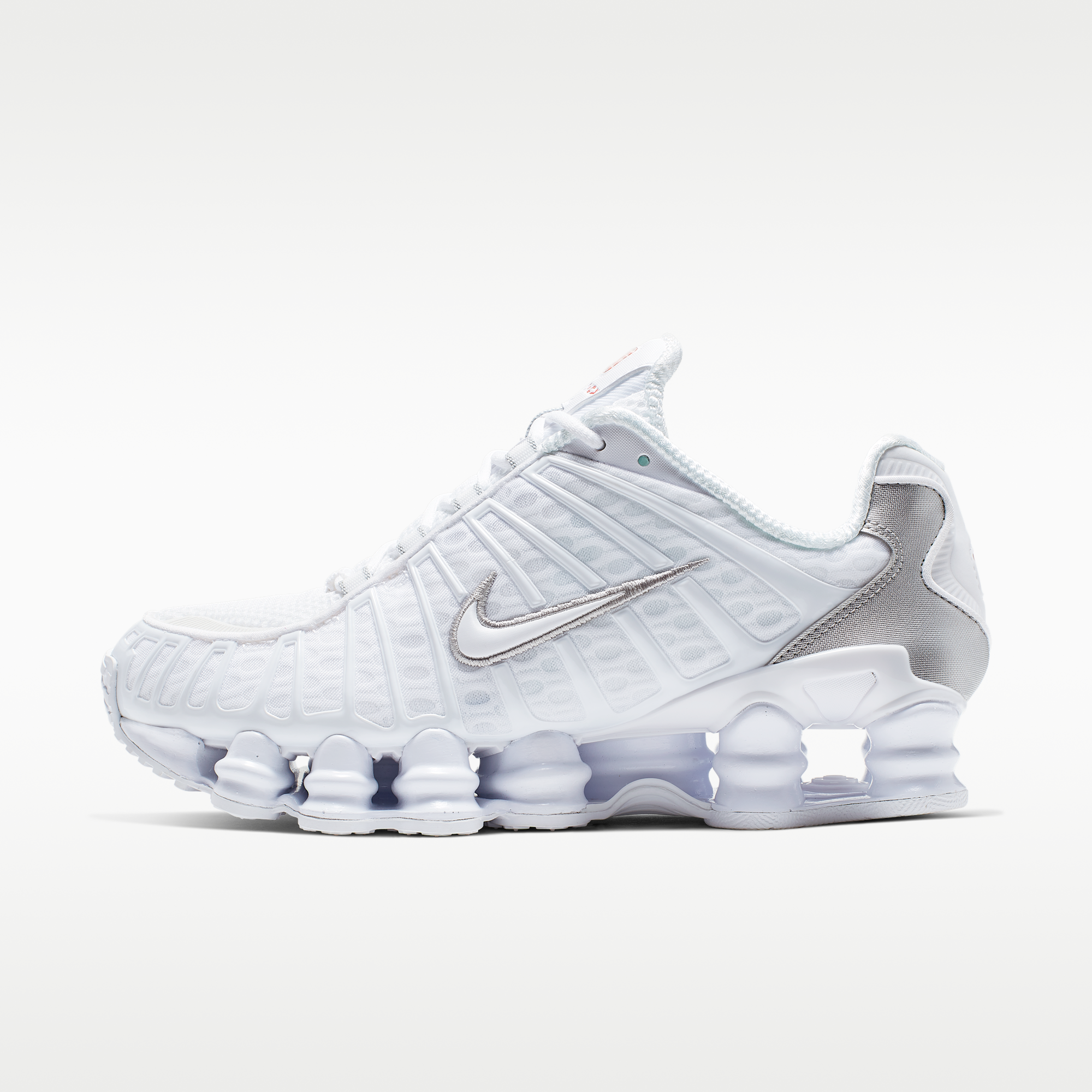Nike Shox TL - Λευκό/Metallic Silver/Max Orange/Λευκό - 1