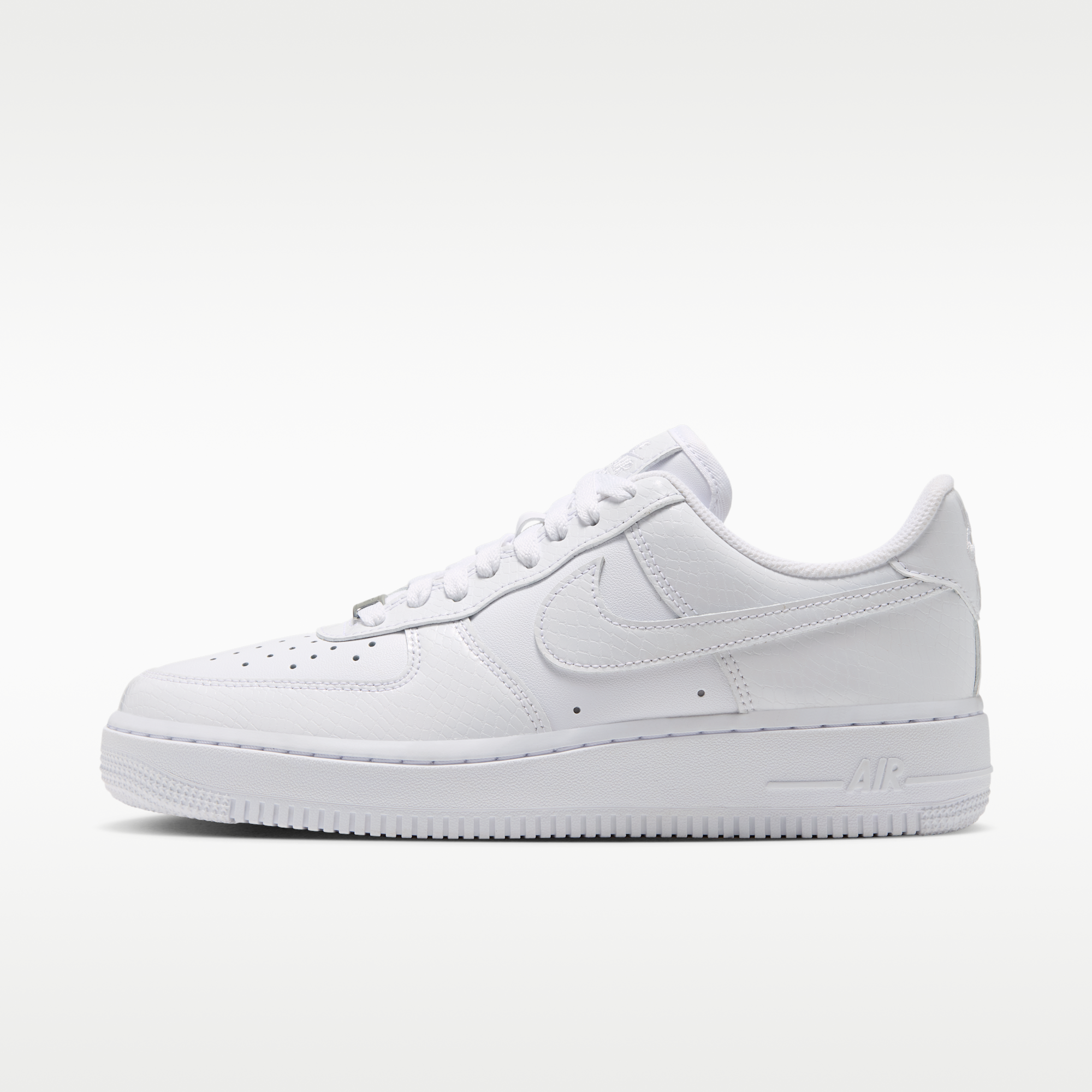 Nike Air Force 1 '07 - Λευκό/Metallic Silver/Λευκό - 1