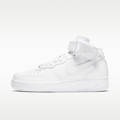 Nike Air Force 1 '07 Mid - Λευκό/Λευκό/Λευκό - 1