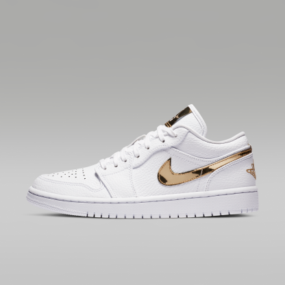 Air Jordan 1 Low SE - Λευκό/Λευκό/Metallic Gold - 1