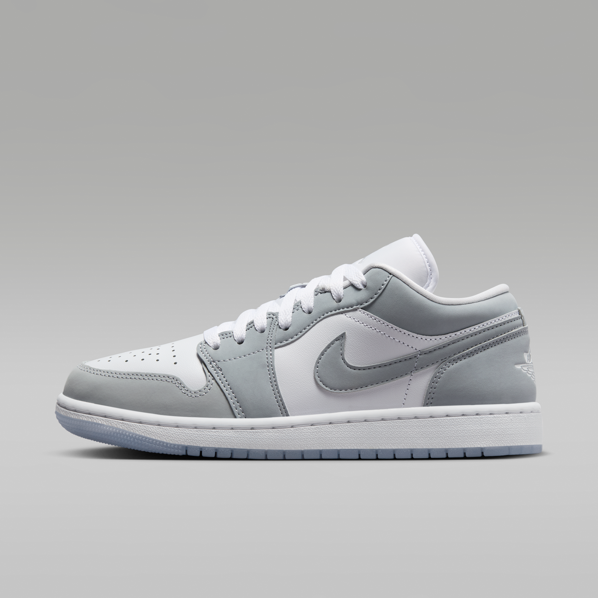 Air Jordan 1 Low - Λευκό/Aluminum/Wolf Grey - 1