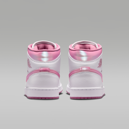 Air Jordan 1 Mid SE - Λευκό/Desert Berry - 6