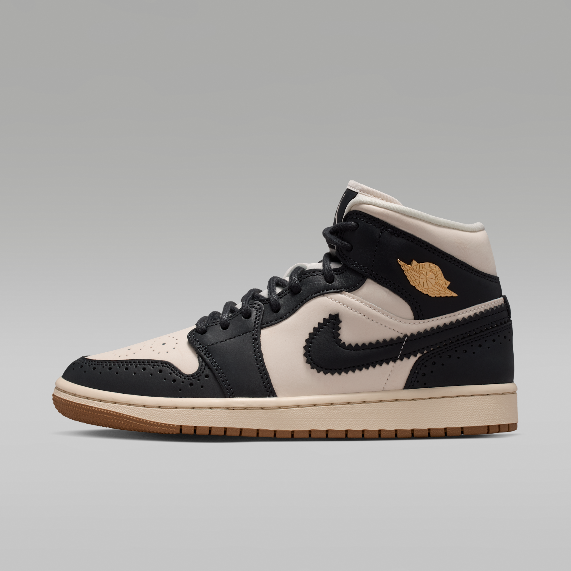 Air Jordan 1 Mid SE - Off Noir/Chalk/Pearl White/Chalk - 1