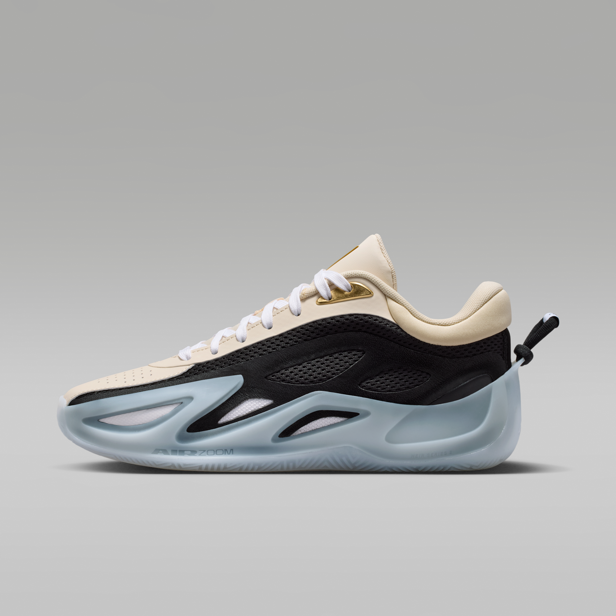Jordan Heir Series 2 "Precious Medals" - Pearl White/Μαύρο/Metallic Gold/Λευκό - 1