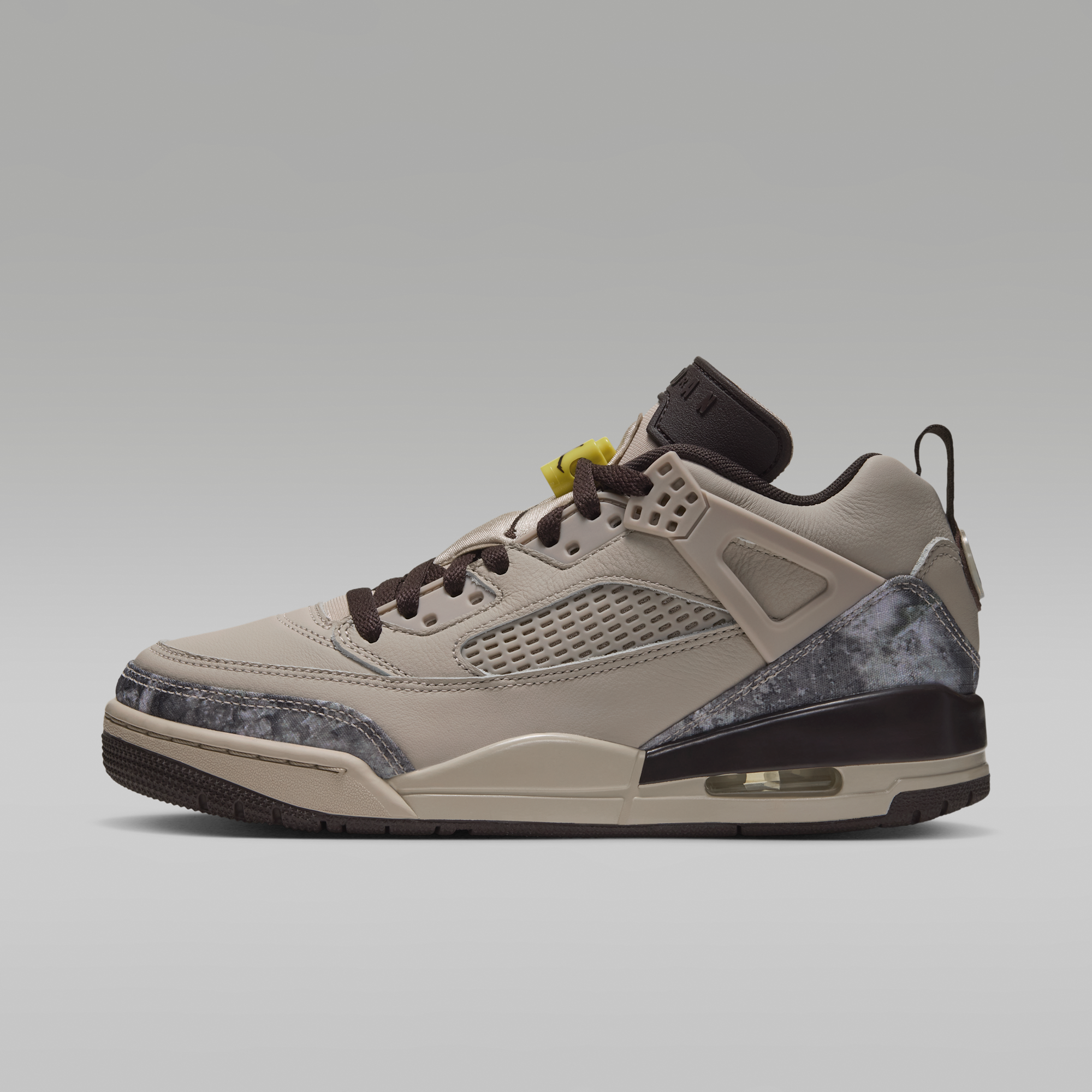 Jordan Spizike Low - Cream II/Bright Citron/Velvet Brown - 1