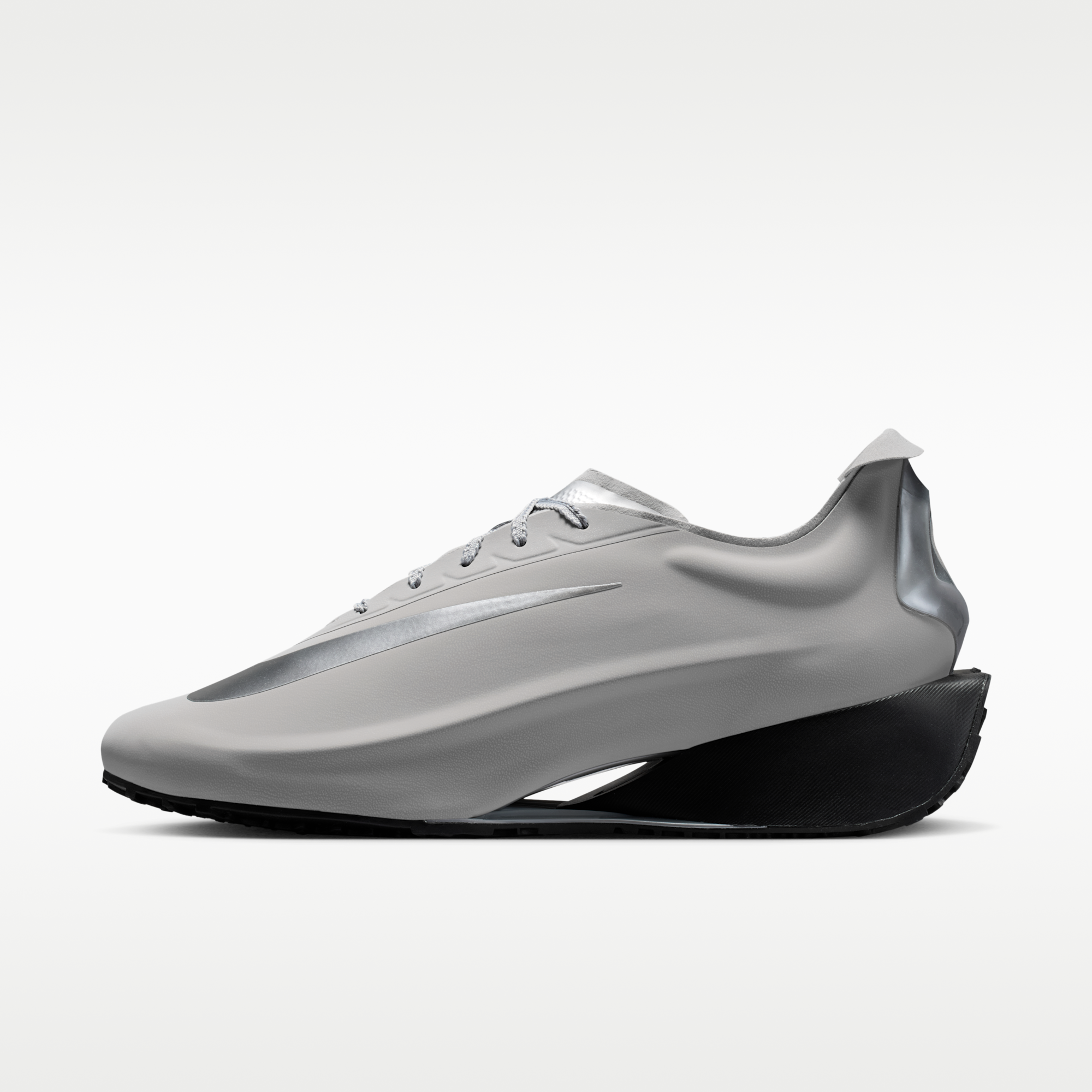 Nike First Sight Noir - Flat Silver/Μαύρο/Metallic Silver - 1