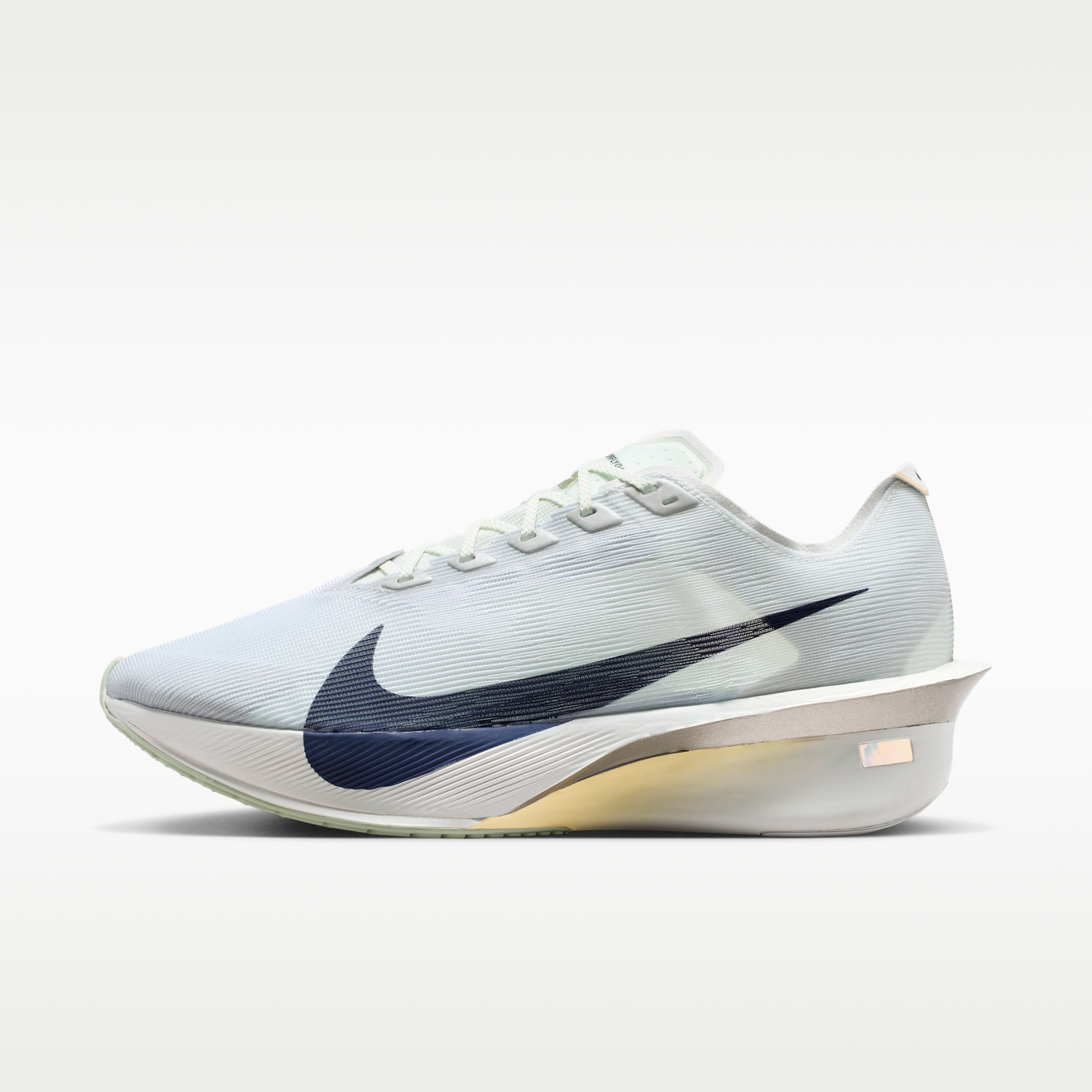 Nike Vaporfly 4 - Spruce Aura/Grey Fog/Ice Peach/Dark Obsidian - 1