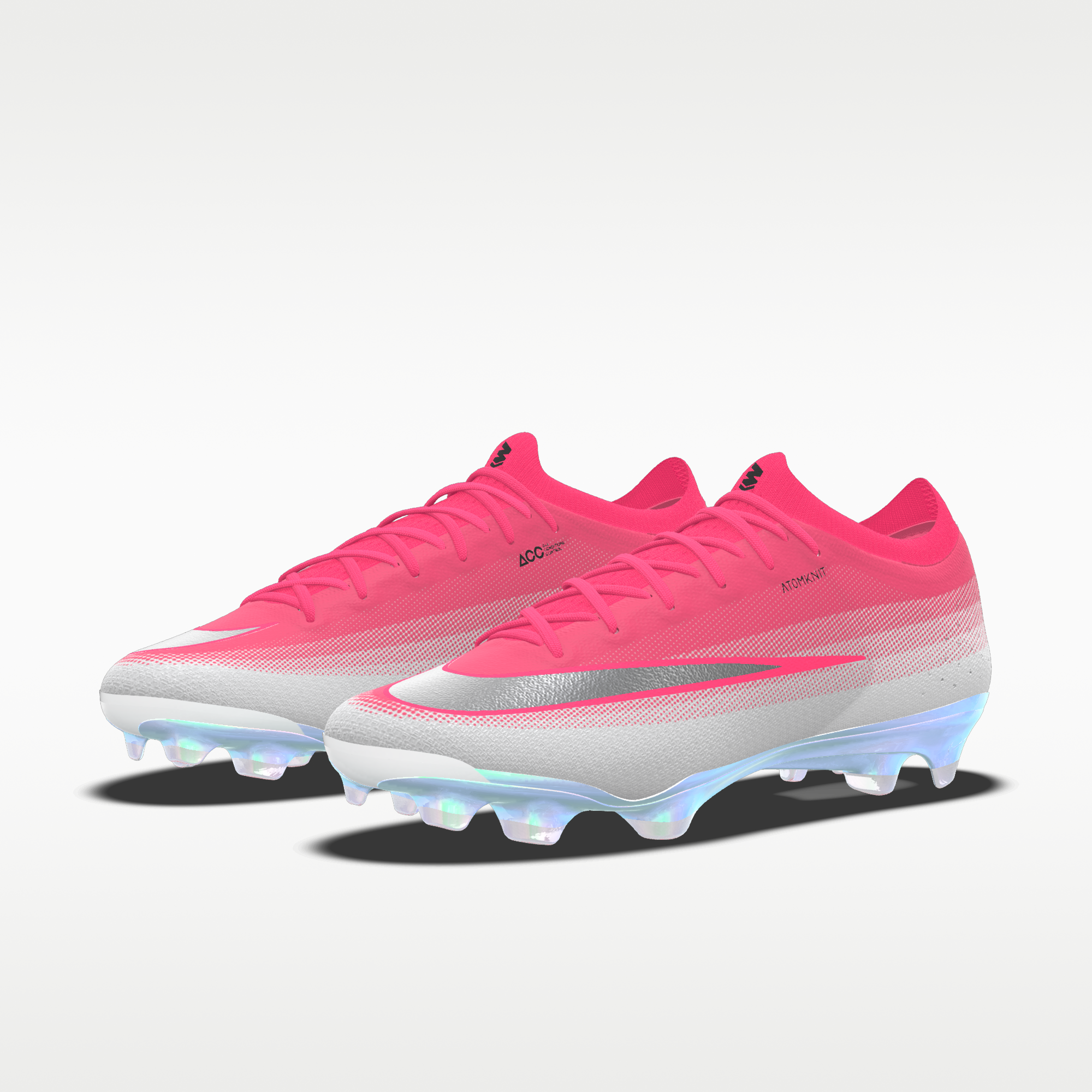 Nike Mercurial Vapor 17 Elite By You - Bright Crimson/Λευκό (4510677869) - 2
