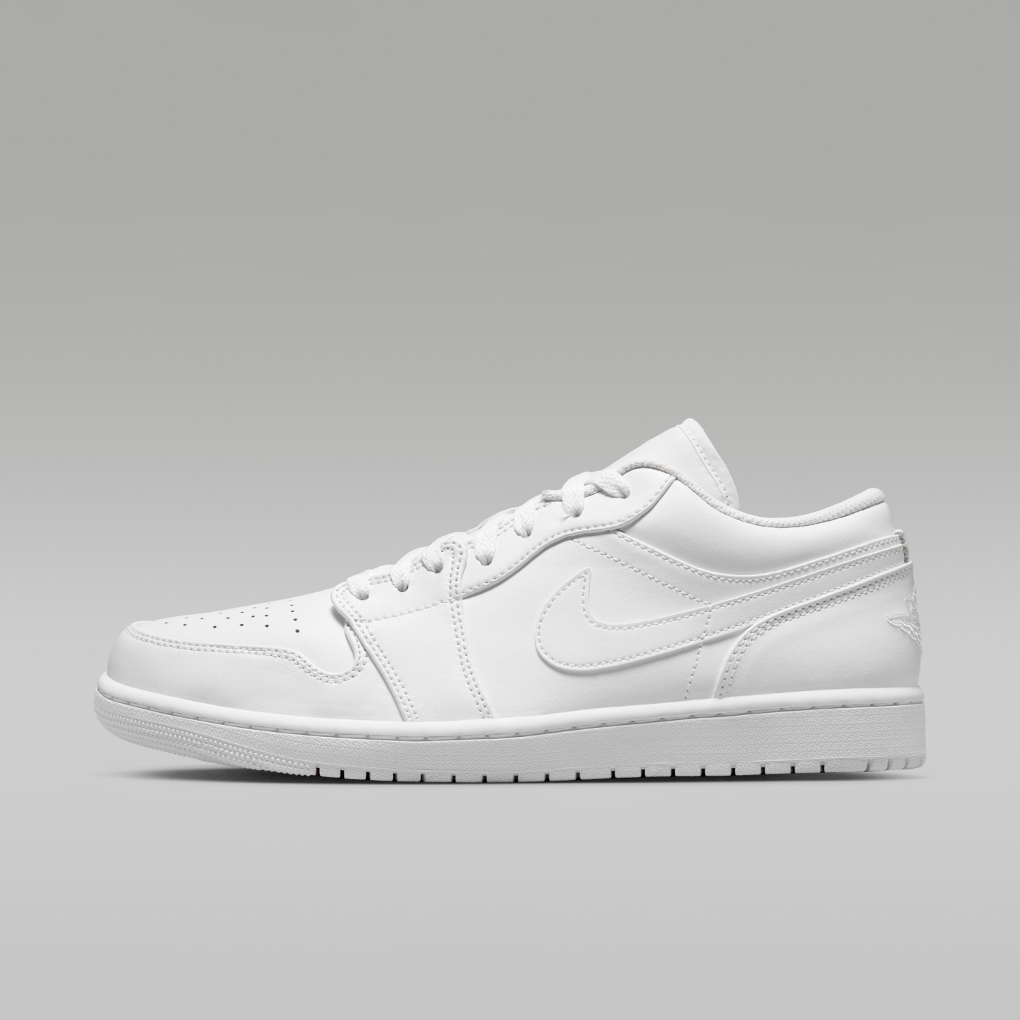 Air Jordan 1 Low - Λευκό/Λευκό/Λευκό - 1