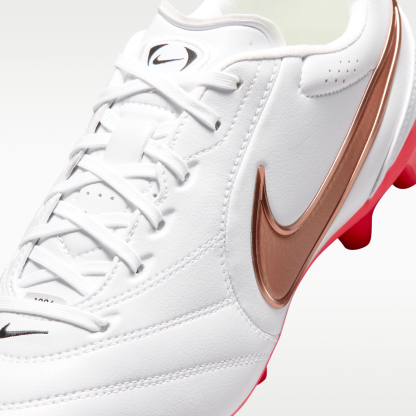 Nike Tiempo Ligera Pro - Λευκό/Bright Crimson/Blur (IO9609-100) - 8