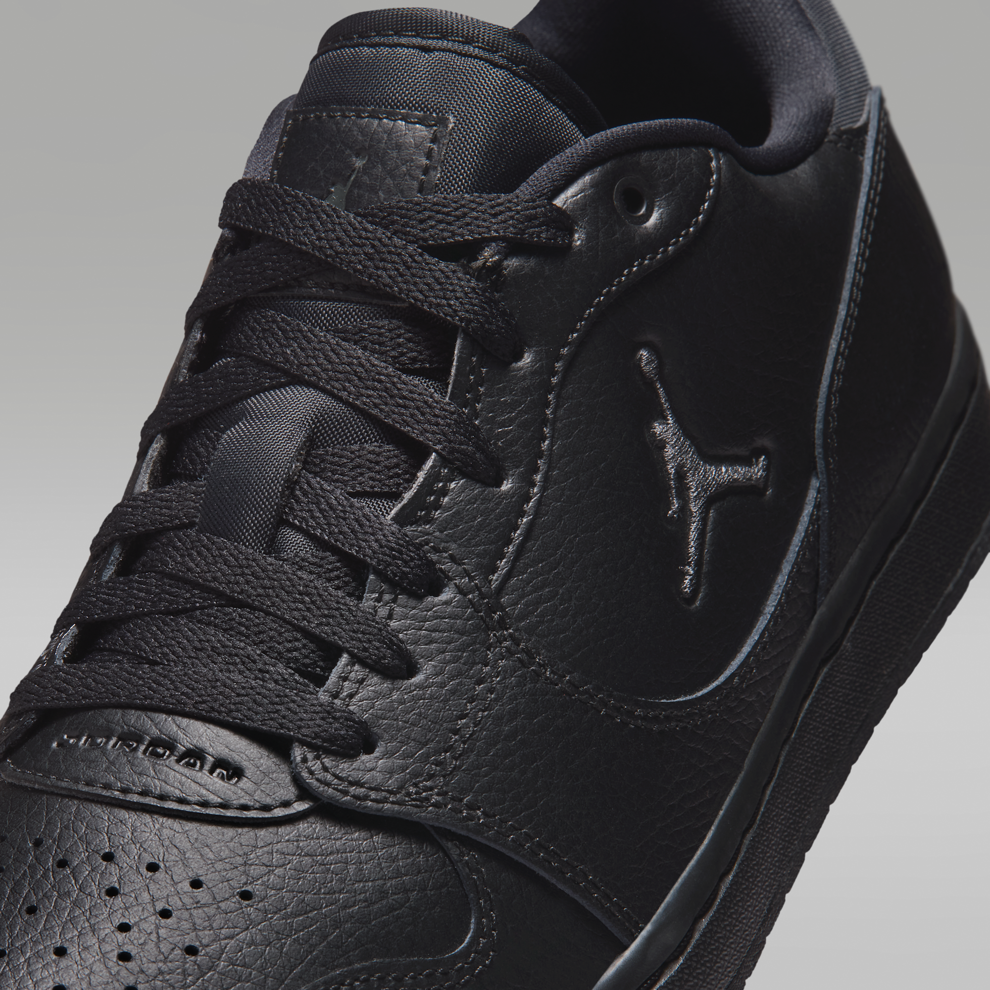 Jordan Court Connect Low - Μαύρο/Dark Smoke Grey - 7
