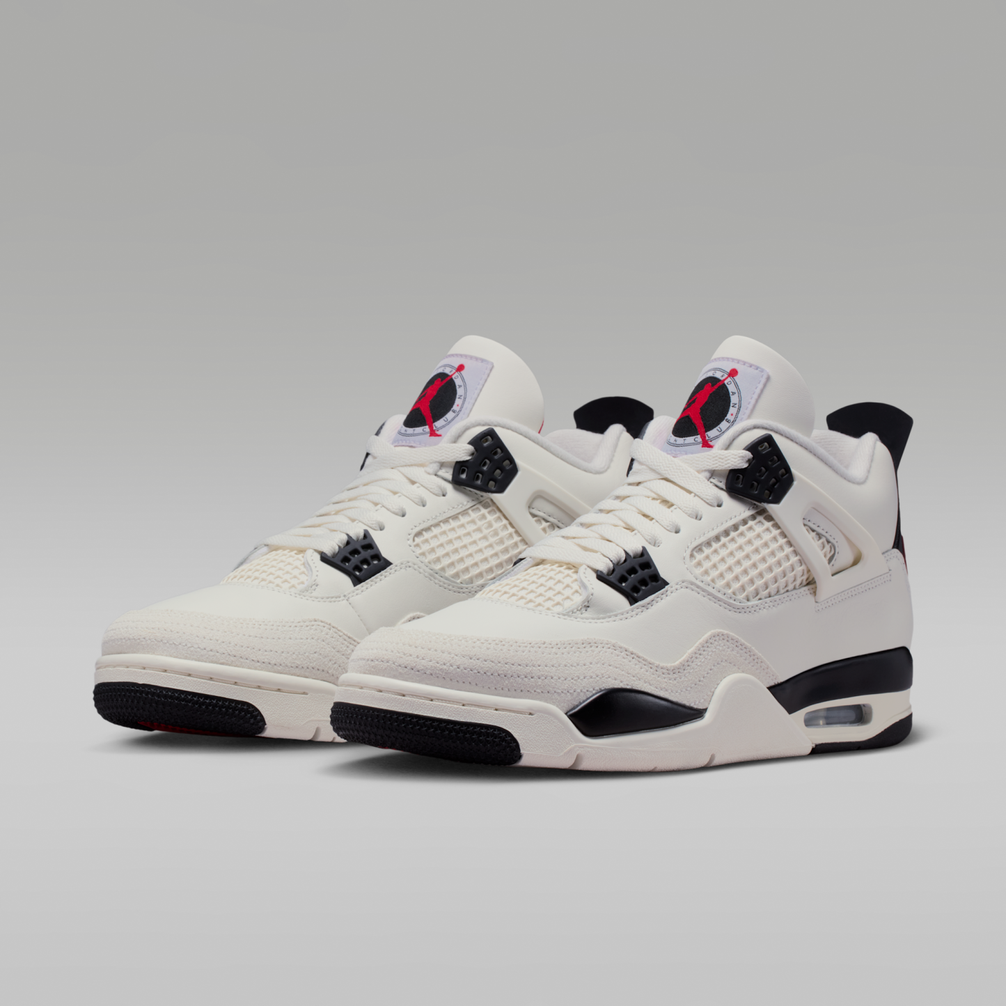 Air Jordan 4 Retro "Flight Club" - Sail/University Red/Μαύρο - 5