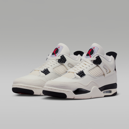 Air Jordan 4 Retro "Flight Club" - Sail/University Red/Μαύρο - 5