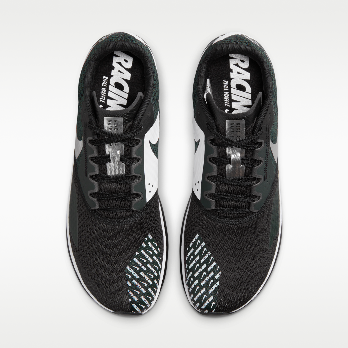 Nike Zoom Rival Waffle 6 - Μαύρο/Dark Smoke Grey/Λευκό/Metallic Silver - 4