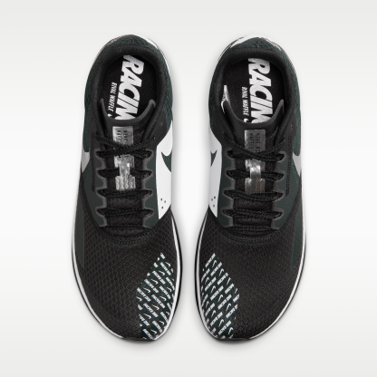 Nike Zoom Rival Waffle 6 - Μαύρο/Dark Smoke Grey/Λευκό/Metallic Silver - 4