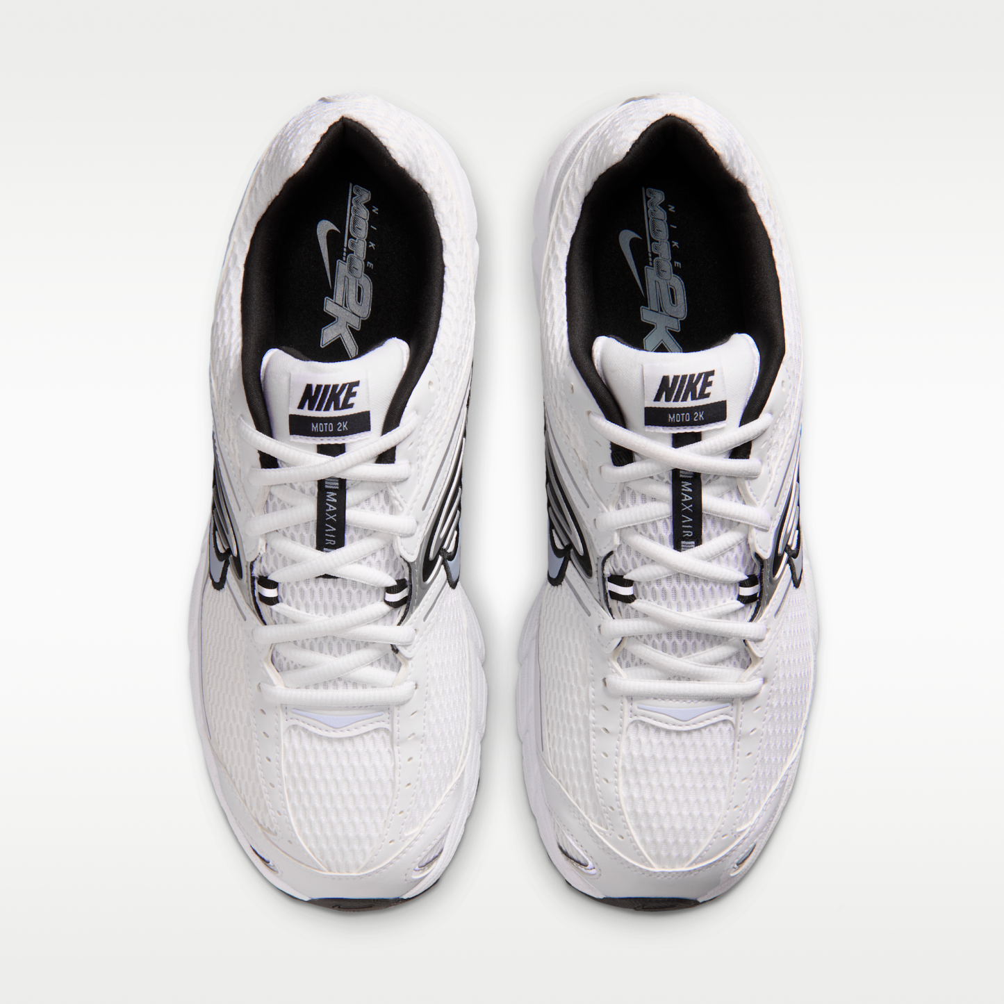 Nike Air Max Moto 2K - Λευκό/Light Armory Blue/Metallic Silver/Μαύρο - 4