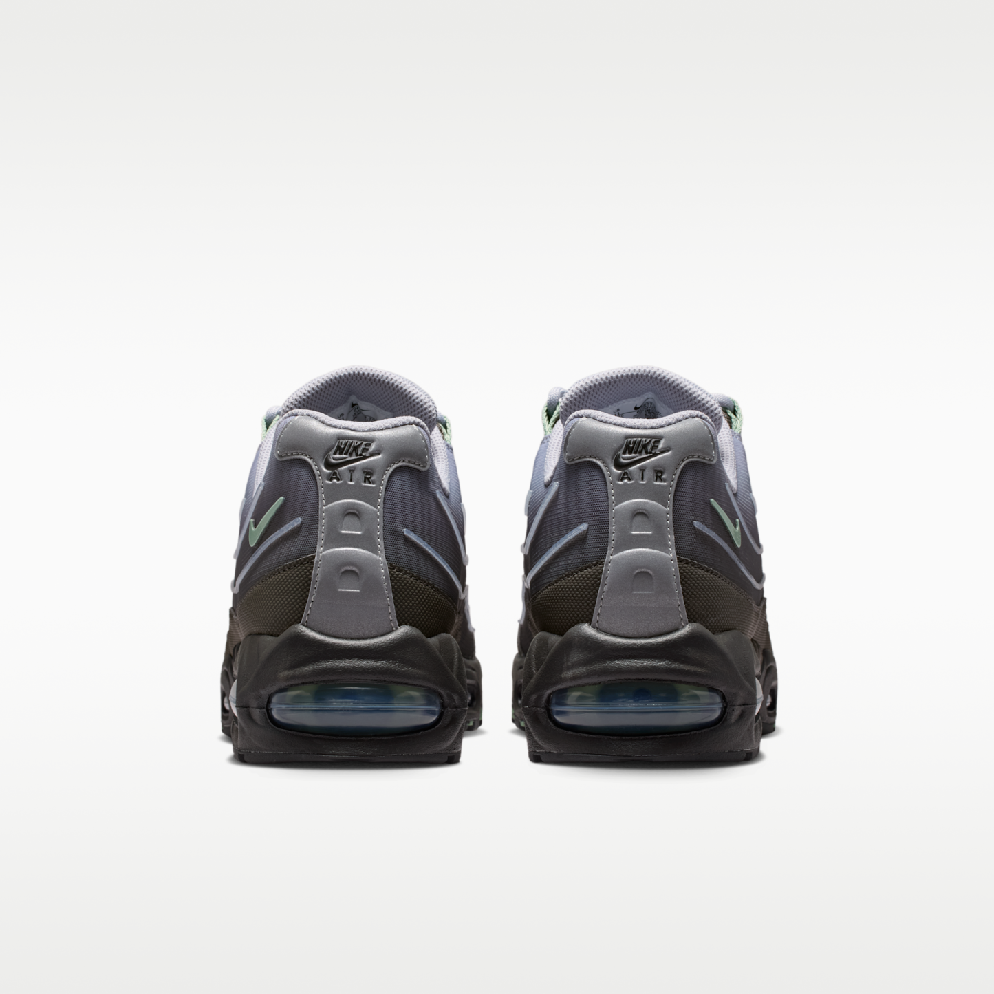 Nike Air Max 95 Big Bubble Tech - Medium Ash/Wolf Grey/Metallic Silver/Steam - 6