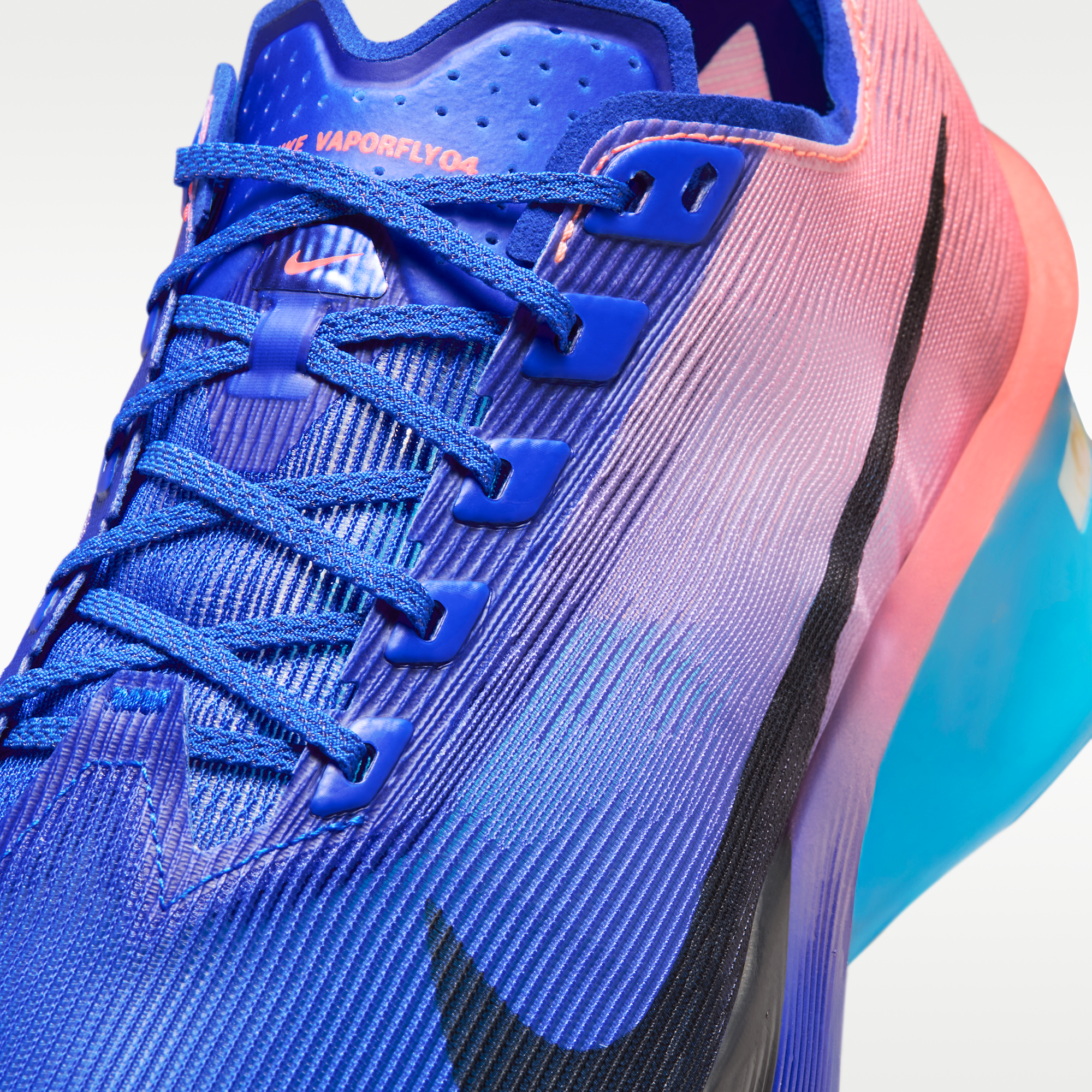 Nike Vaporfly 4 - Racer Blue/Blue Lightning/Atomic Pink/Λευκό - 7