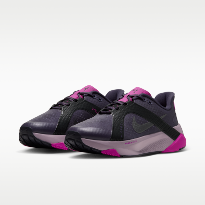 Nike Hybrid RN - Dark Raisin/Μαύρο/Fuchsia Blast/Metallic Dark Grey - 5