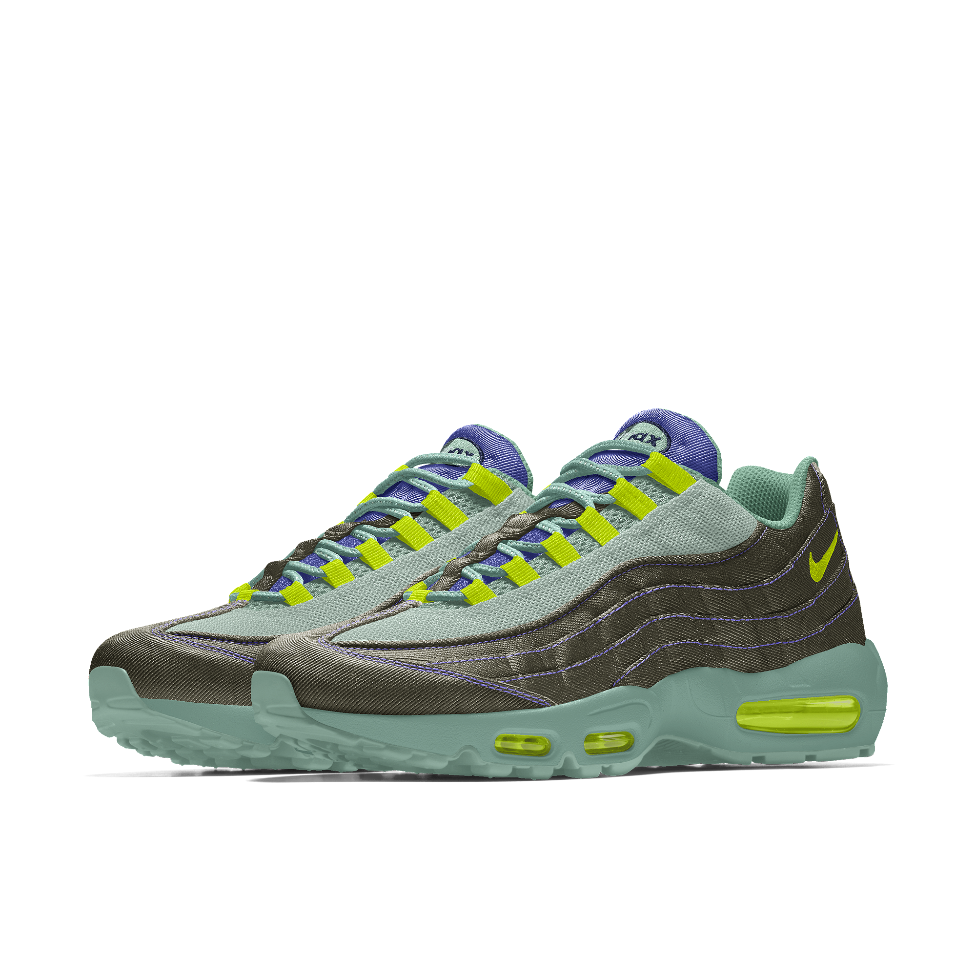 Nike Air Max 95 By You - Πολύχρωμο/Πολύχρωμο/Πολύχρωμο/Πολύχρωμο - 2