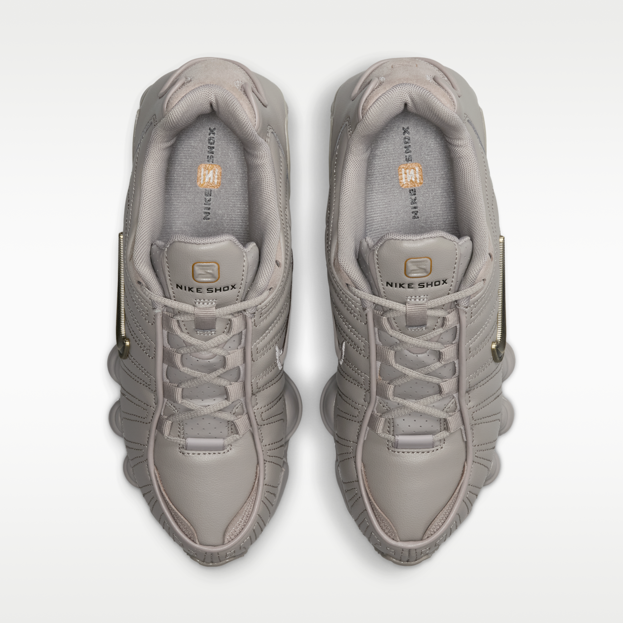 Nike Shox TL - Enigma Stone/Μαύρο/Bronze - 4