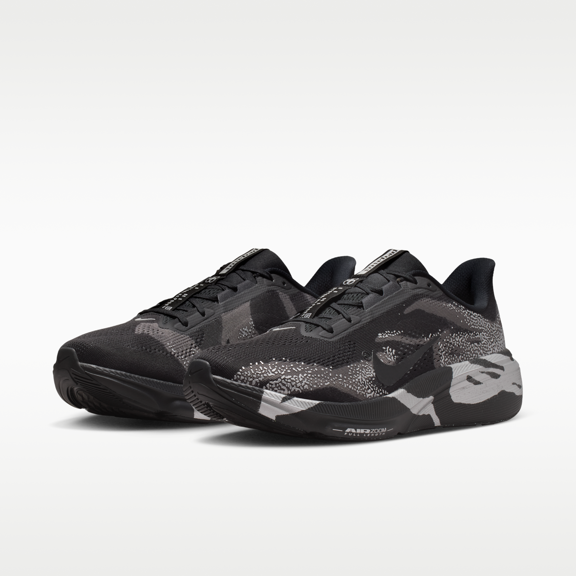 Nike Pegasus 42 - Μαύρο/Medium Ash/Metallic Silver/Μαύρο - 5