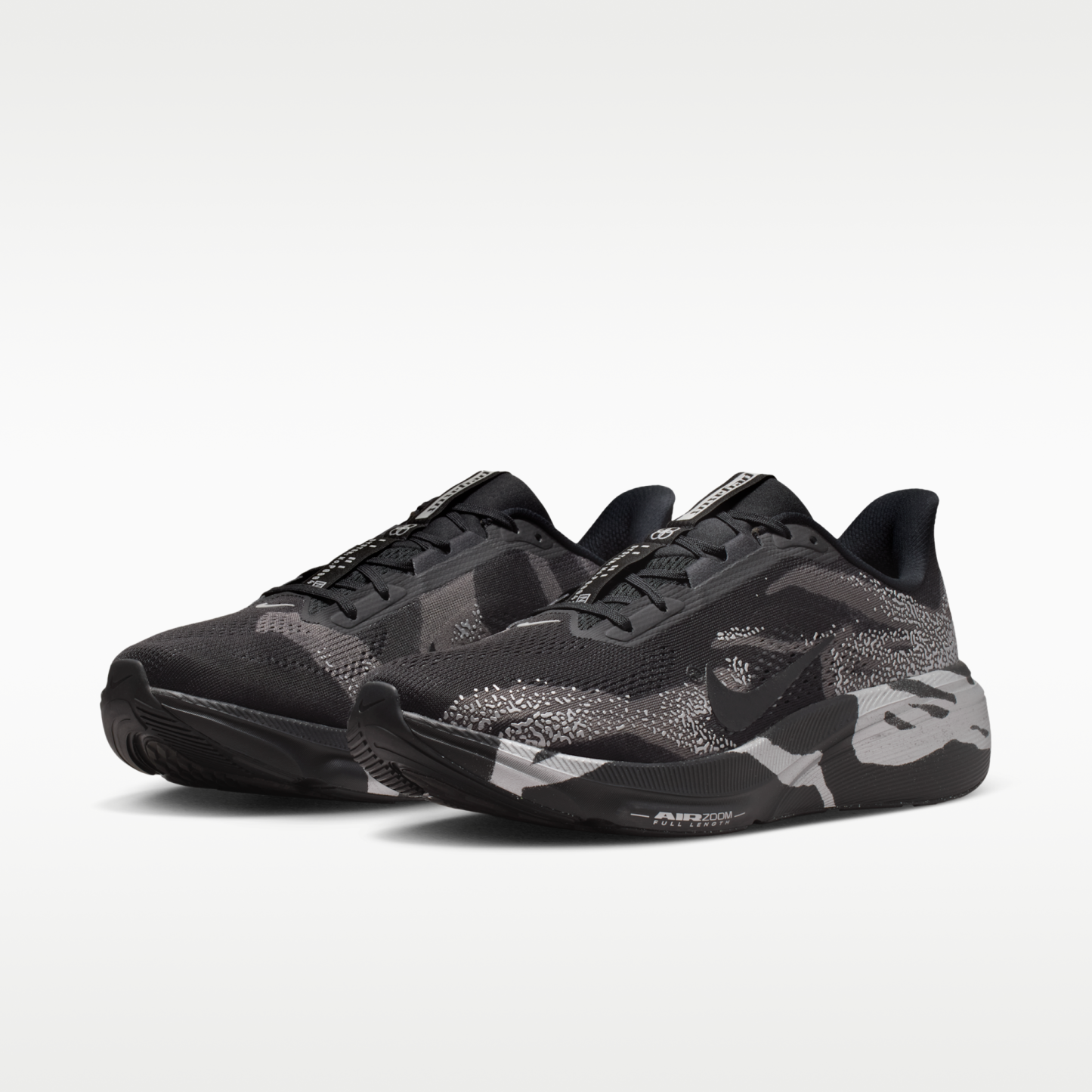 Nike Pegasus 42 - Μαύρο/Medium Ash/Metallic Silver/Μαύρο - 5