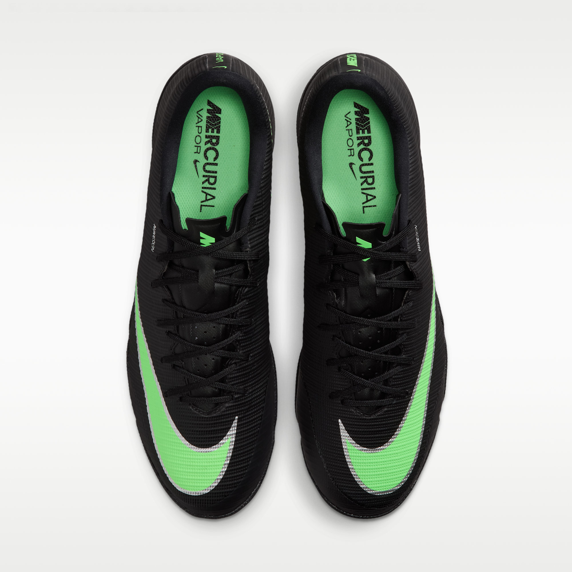 Nike Mercurial Vapor 17 Academy - Μαύρο/Μαύρο/Illusion Green (IO5002-001) - 4