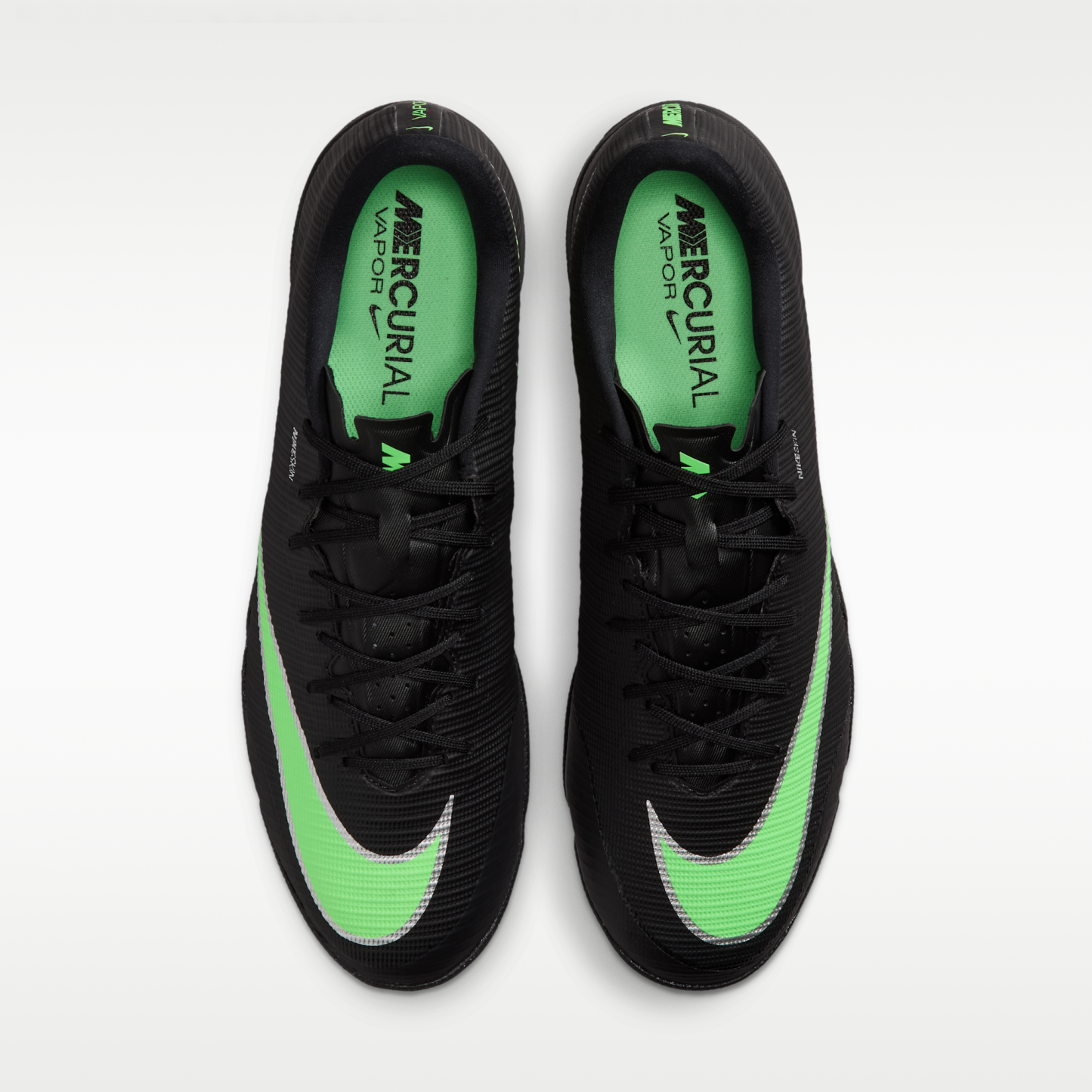 Nike Mercurial Vapor 17 Academy - Μαύρο/Μαύρο/Illusion Green (IO5002-001) - 4