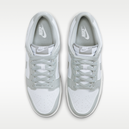 Nike Dunk Low Retro - Λευκό/Λευκό/Light Smoke Grey - 4