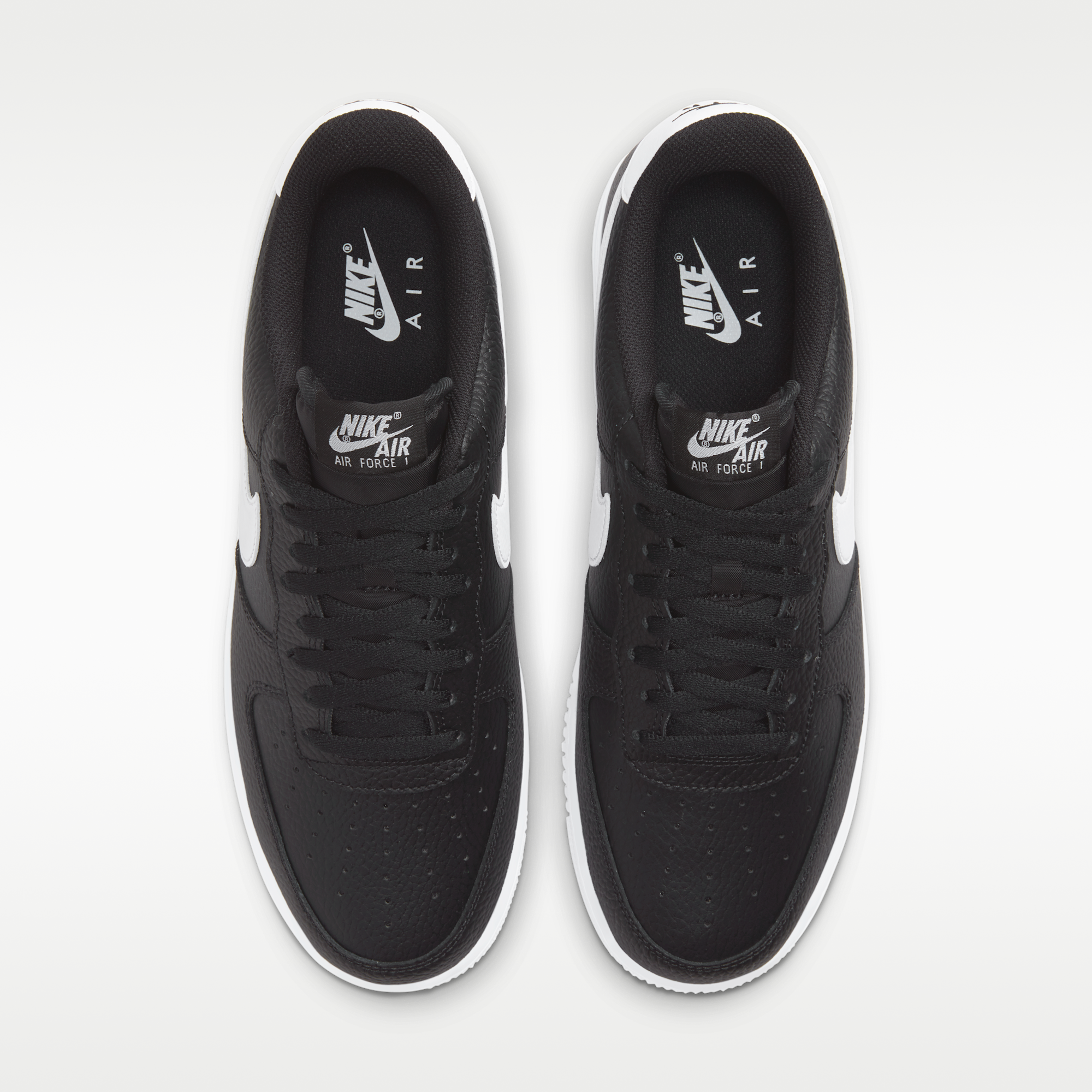 Nike Air Force 1 '07 - Μαύρο/Λευκό - 4