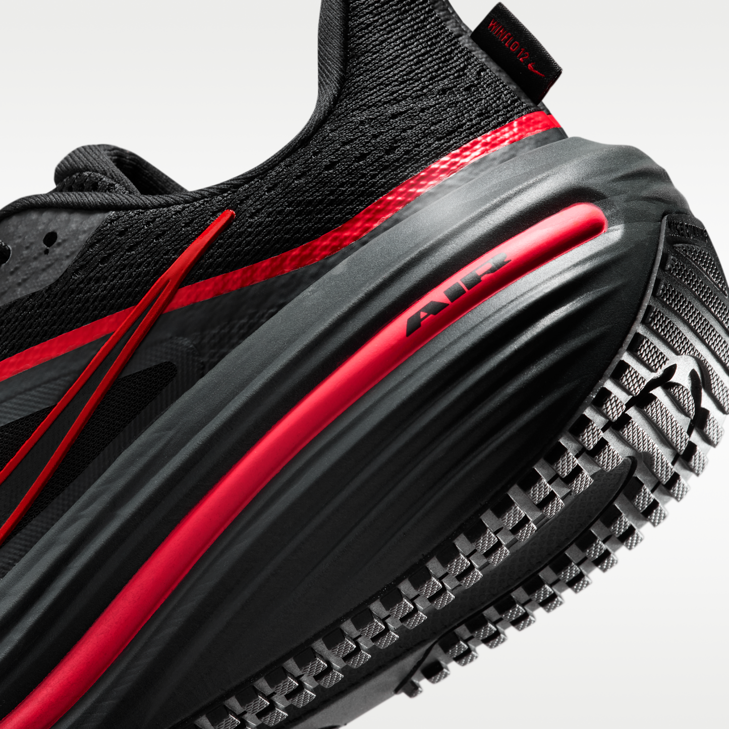 Nike Winflo 12 - Μαύρο/Red Orbit/Dark Smoke Grey/Μαύρο - 8