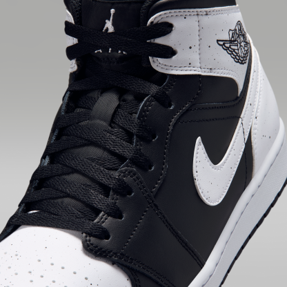 Air Jordan 1 Mid SE - Μαύρο/Μαύρο/Λευκό - 7