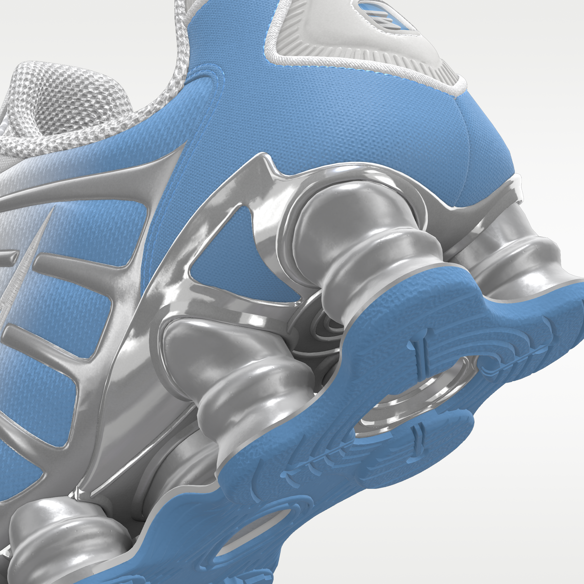 Nike Shox TL By You - Πολύχρωμο/Πολύχρωμο (1713375679) - 9